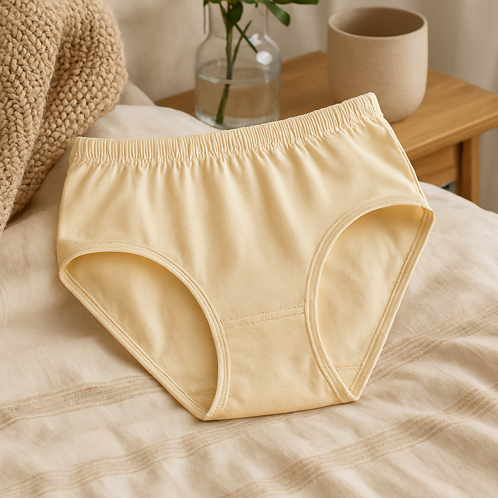 High Quality Pure Cotton Soft Fabric Panty – Comfortable Everyday Wear (Skin, S/M/L) - Image 4