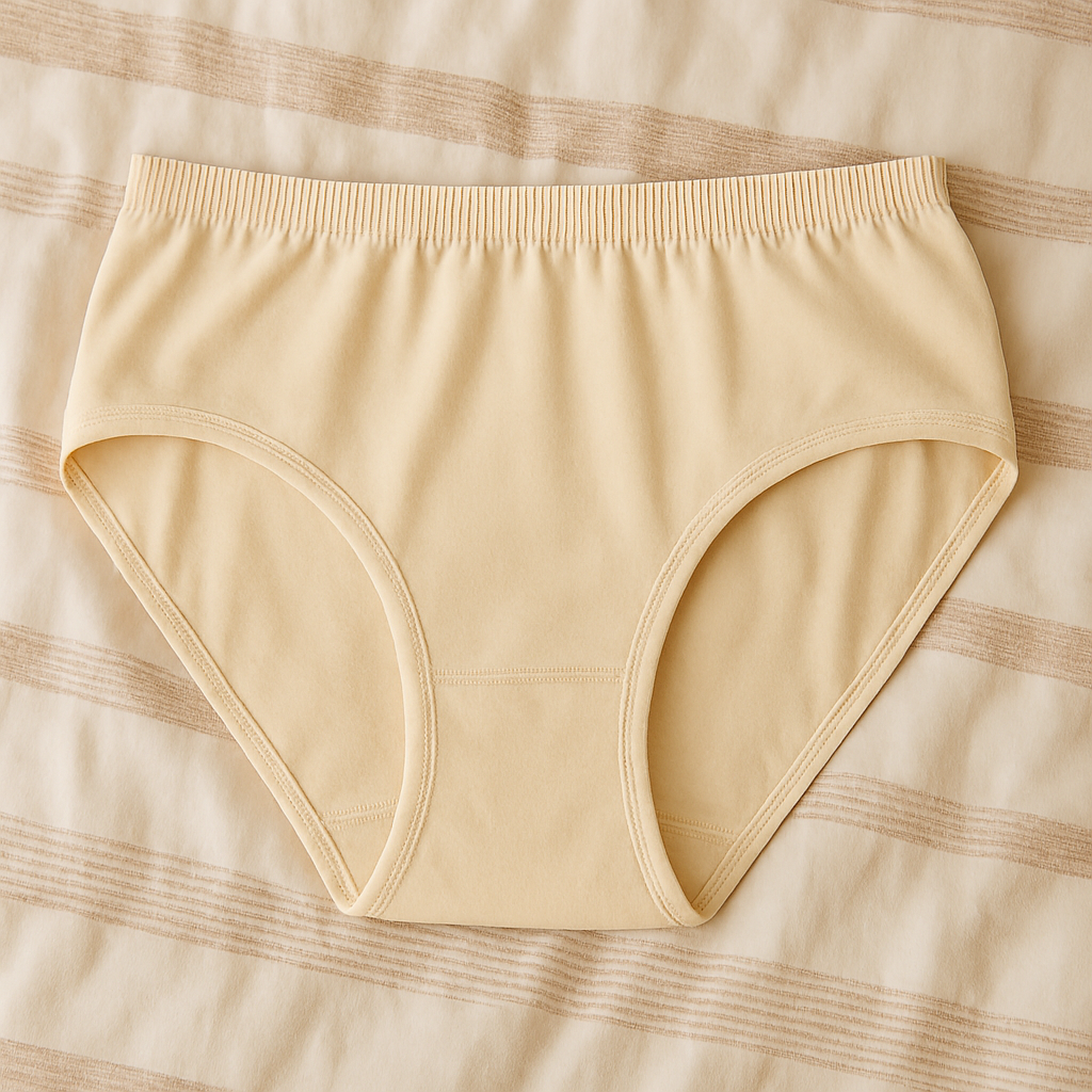 High Quality Pure Cotton Soft Fabric Panty – Comfortable Everyday Wear (Skin, S/M/L) - Image 3