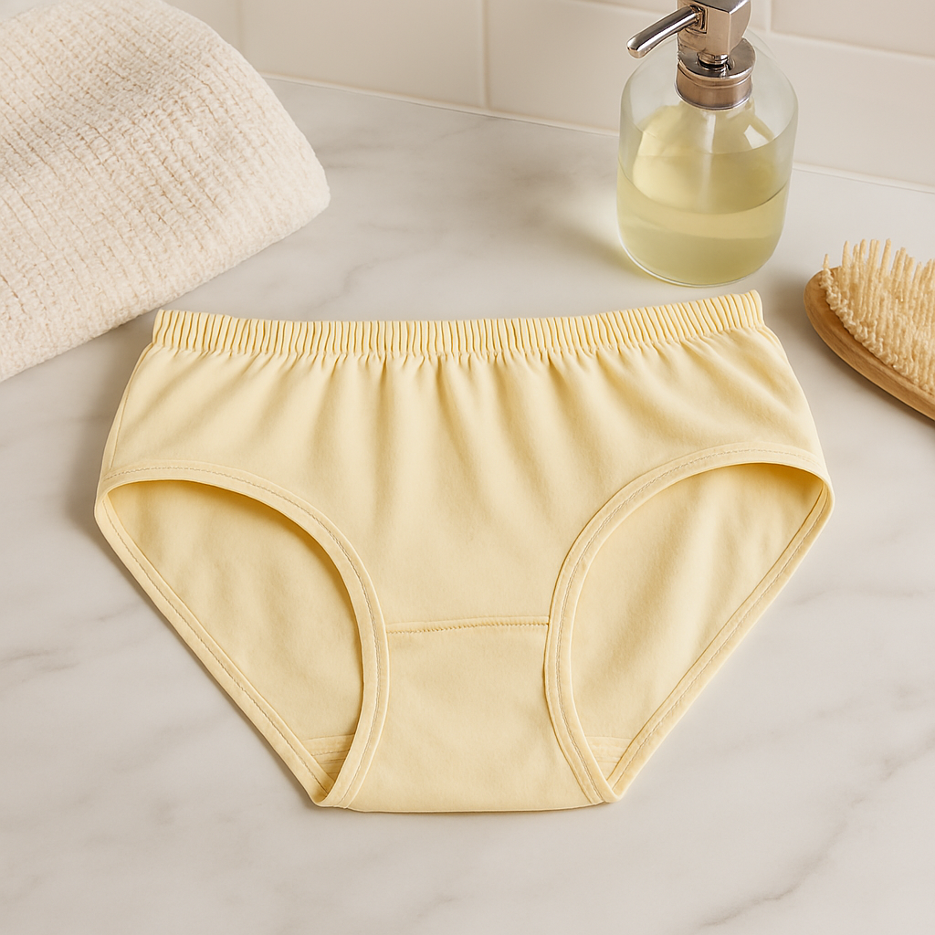 High Quality Pure Cotton Soft Fabric Panty – Comfortable Everyday Wear (Skin, S/M/L) - Image 2