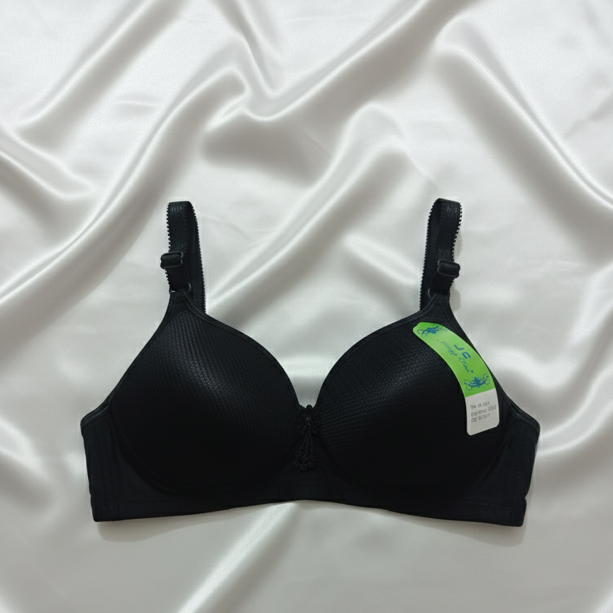 Jersey Sequins Padded Bra – Stylish, Comfortable & Lightweight Everyday Wear | Sizes 36 38 40, Cups A B C (Random Color) - Image 3