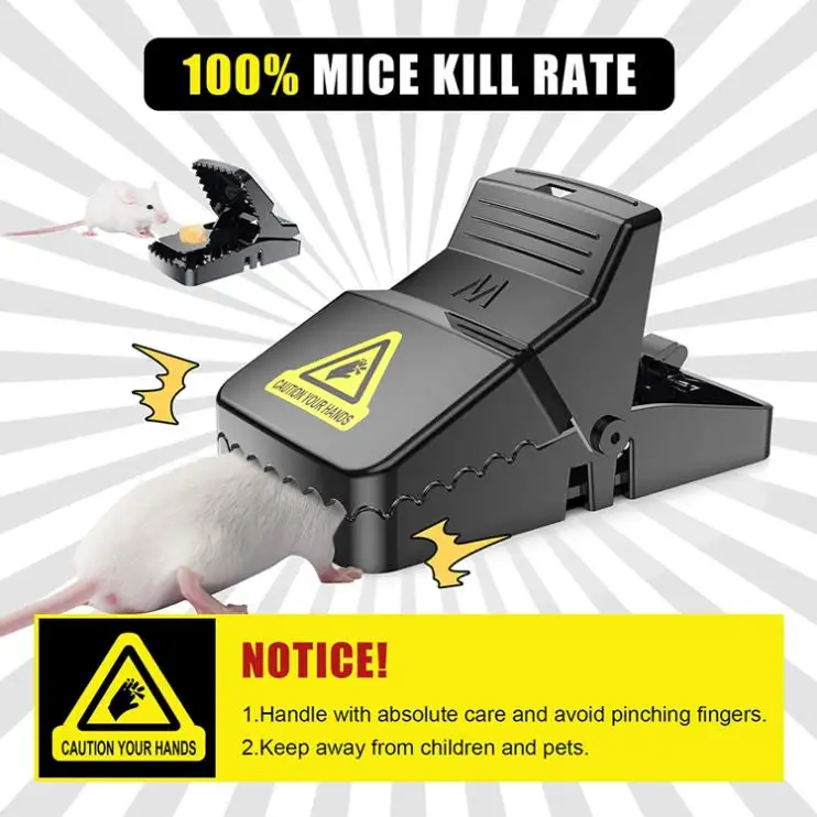 Heavy Duty Plastic Mouse Trap | Reuseable Mouse Catcher - Image 2