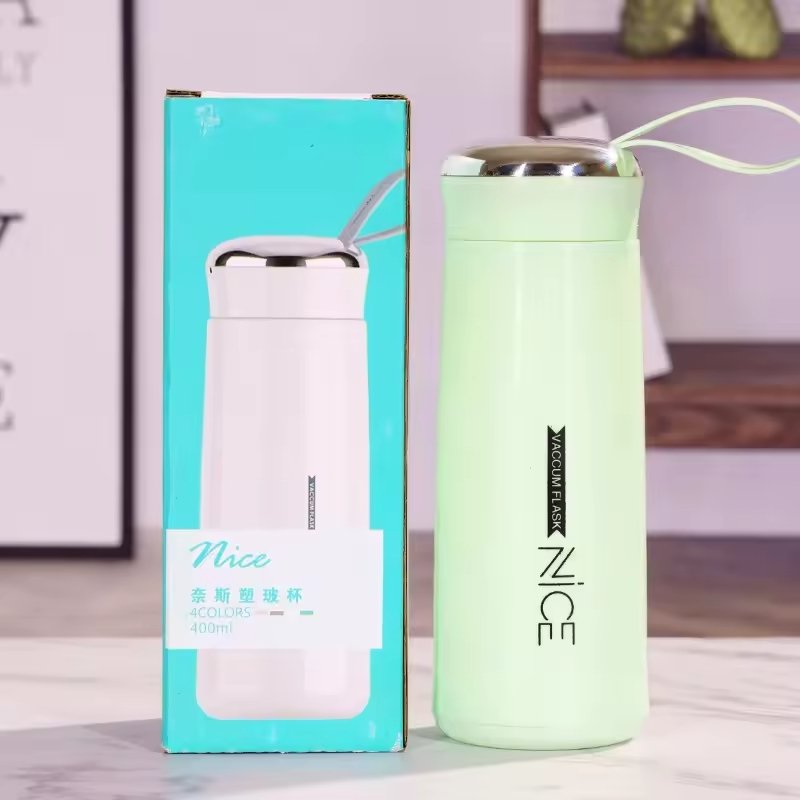 Mini Vacuum Flask Glass Water Bottle - Image 8