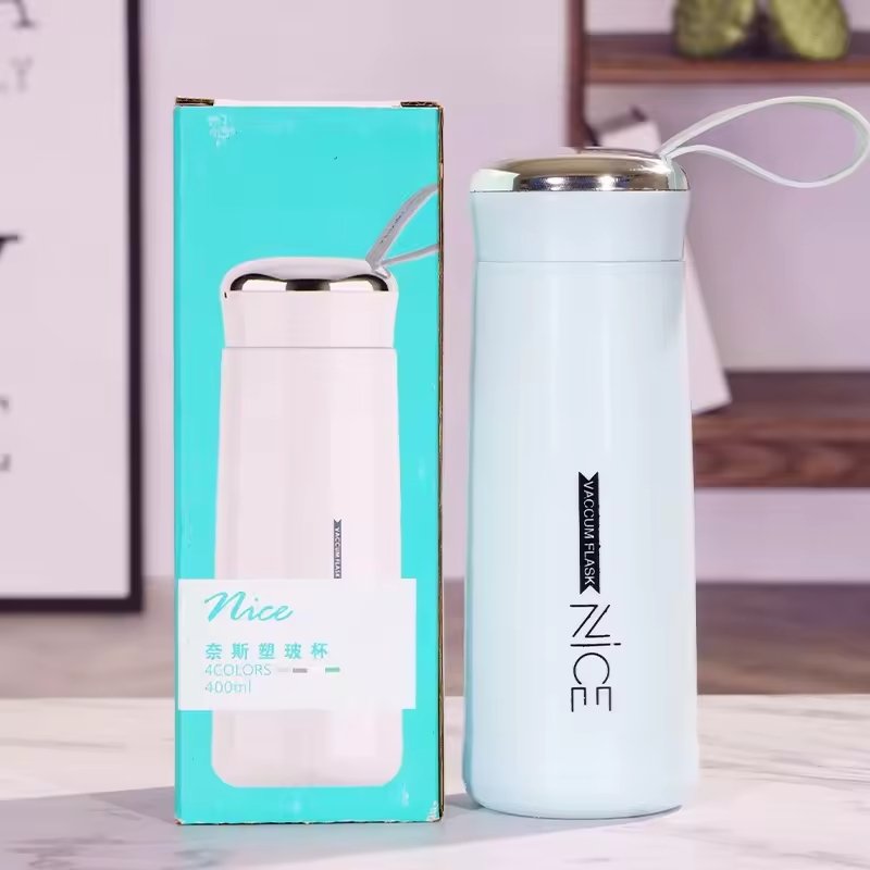 Mini Vacuum Flask Glass Water Bottle - Image 9