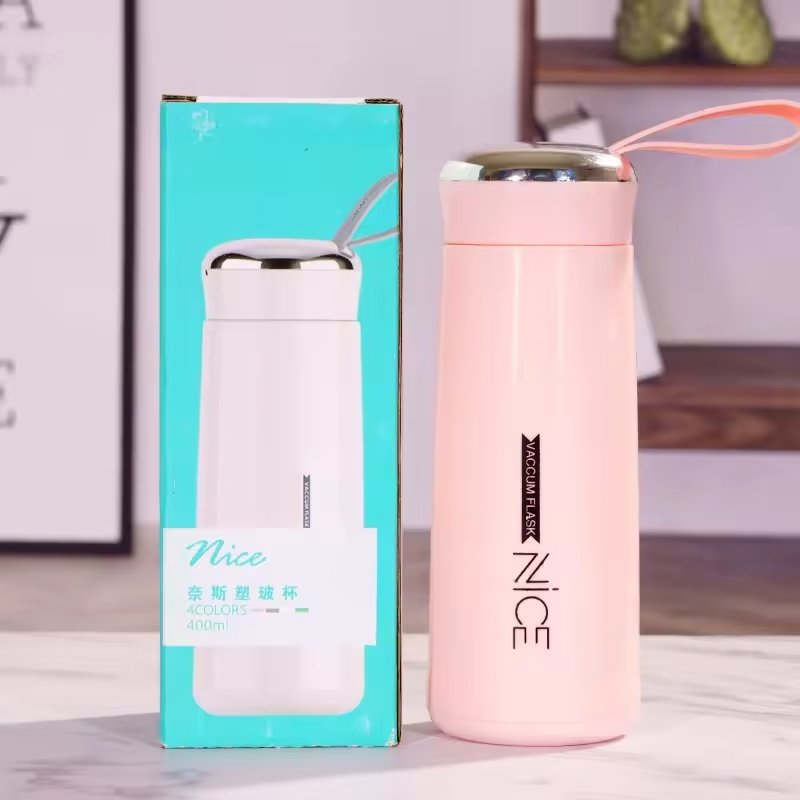 Mini Vacuum Flask Glass Water Bottle - Image 10