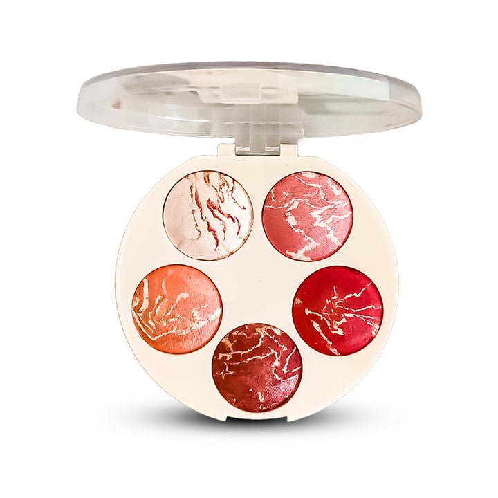 5-in-1 MSYAHO Professional Makeup Palette – 3D Highlighter, Blusher, Contour, Bronzer & - Image 4
