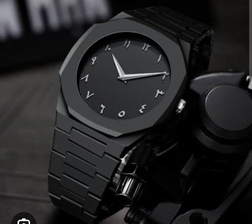 Full BLACK AURA Quartz Watch – Lightweight Design, , Premium Quality & Finish - Best Quality Analog Watch For Boys - Watch For Men | Full Black Color Watch - Without Box - Image 6