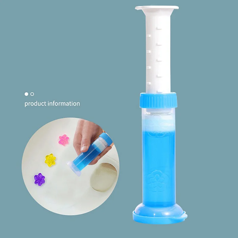Toilet Cleaning Stamp Gel Toilet Injection Gel Flower Bathroom Cleaner Toilet Gel (random - Image 6