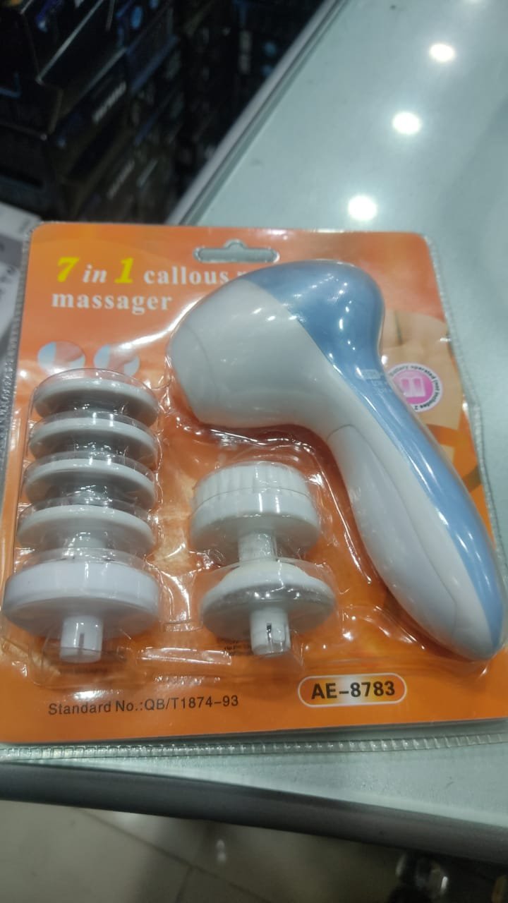 7 in 1 Facial Electric Cleanser and Massager, Face Massager Machine, Skin Electric Cleanser, Scrub Beauty Device Scrubber, Beauty Care Brush for Removing Blackhead Exfoliating and Massaging, Beauty Tool Device - Image 5