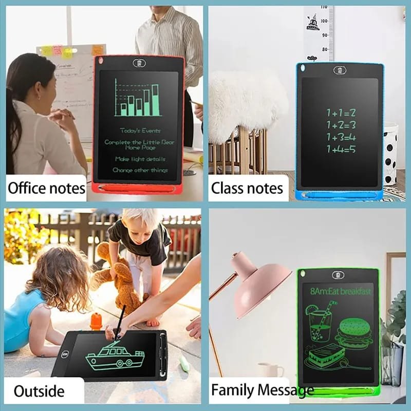 ( 8.5 / 10inch ) - LCD Writing Drawing Tablet (Random Color) - Image 9