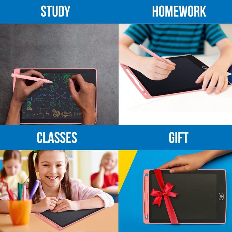 ( 8.5 / 10inch ) - LCD Writing Drawing Tablet (Random Color) - Image 3