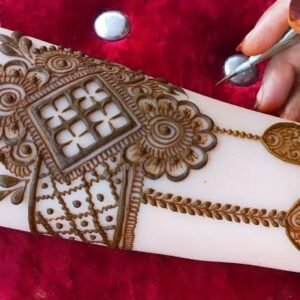 6 Pcs Karachi Mehndi Cone Set – Bridal Henna Cones for Wedding, Eid, Parties & Temporary Hand