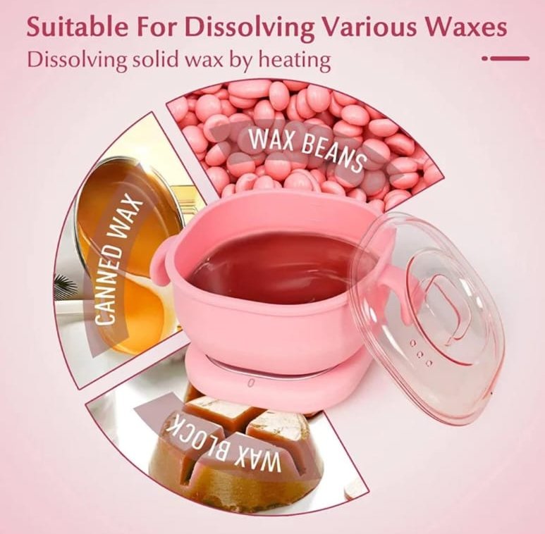 Wax Heater - Made With Silicone, Quick & Easy Hair Removal - Image 5