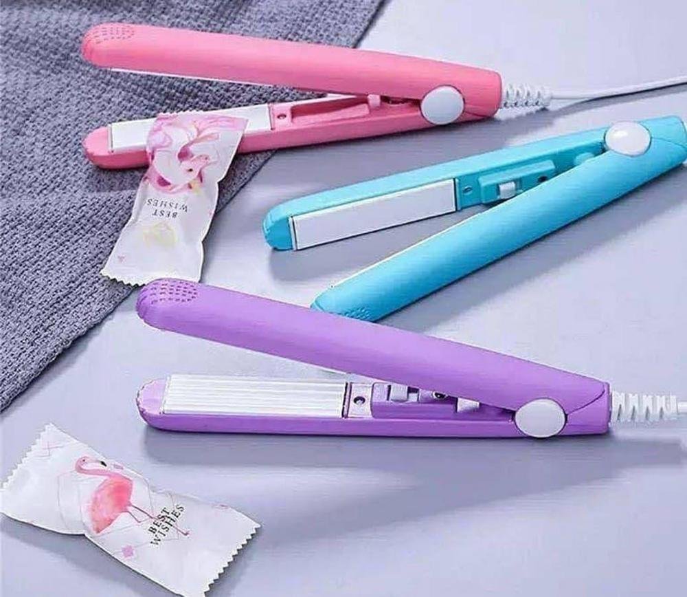 Mini Portable Hair Straightner / air smooth, silky, frizz-free and healthy. (random color) - Image 7