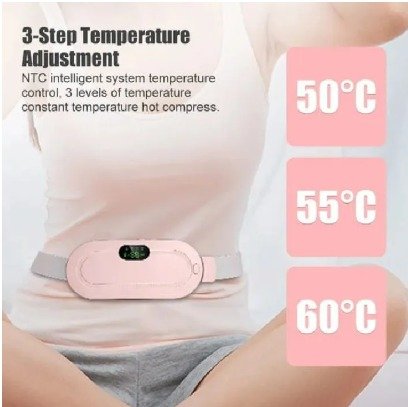Digital Period Pad Heating And Vibrating For Healing Period Cramps – Women’s Care Pin Relief With 3 Heat Levels And 4 Mode - Image 2