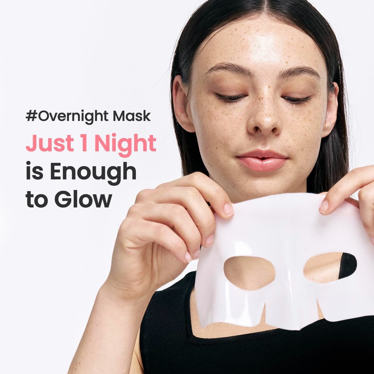 1 Pc Bio-Collagen Real Deep Mask, Hydrating Over Night, Facial Sheet Mask, Pore Minimising, - Image 3