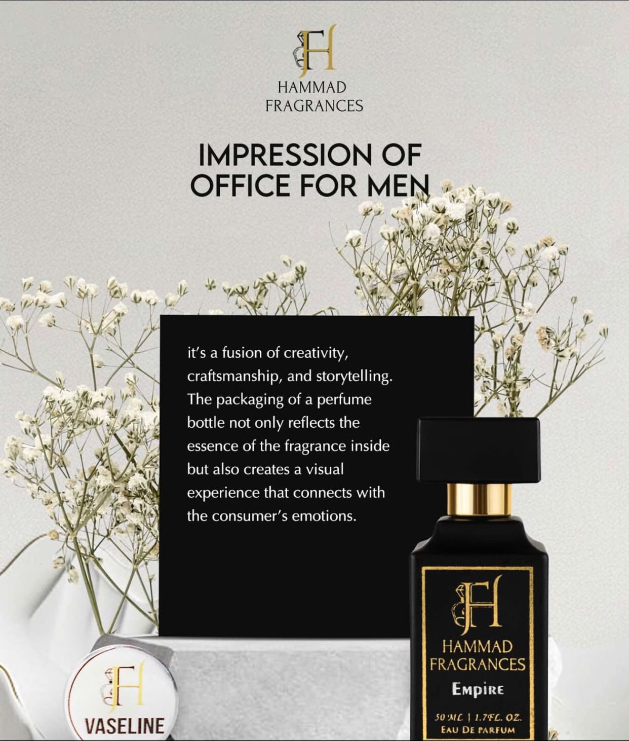 Hammad Fragrances With 6-8 hours long lasting | Best Quality Perfume For Men - EDP Perfume 50 ml - Image 2