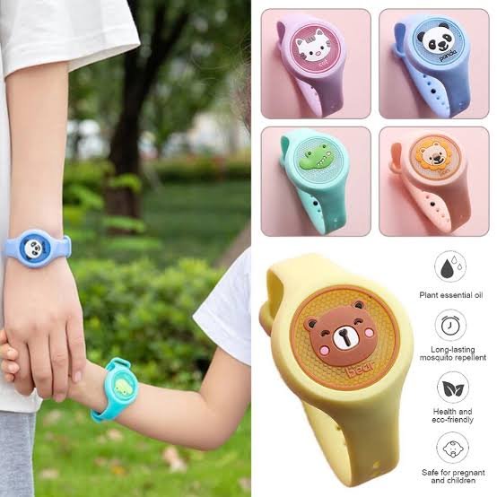 1 Pc Kid-Friendly Mosquito Repellent Wristband (Random Color)