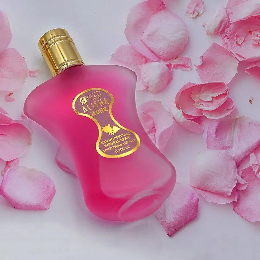 Alisha Rose Perfume By Hunaidi For Women EDP 100ml Elegant Long Lasting Floral Fragrance - Image 5