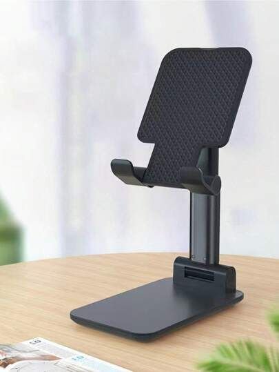 Premium Foldable Desktop Stand – Adjustable Height & Multi-Angle Portable Mount for All Mobiles & Tablets - Image 5