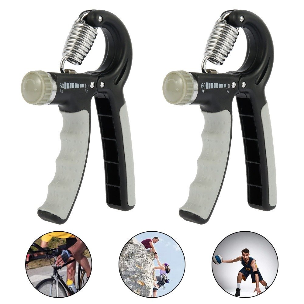 Hand Grips Strengthener – Adjustable Arm, Finger & Wrist Exerciser for Men & Women - Without (Random Color) - Image 3