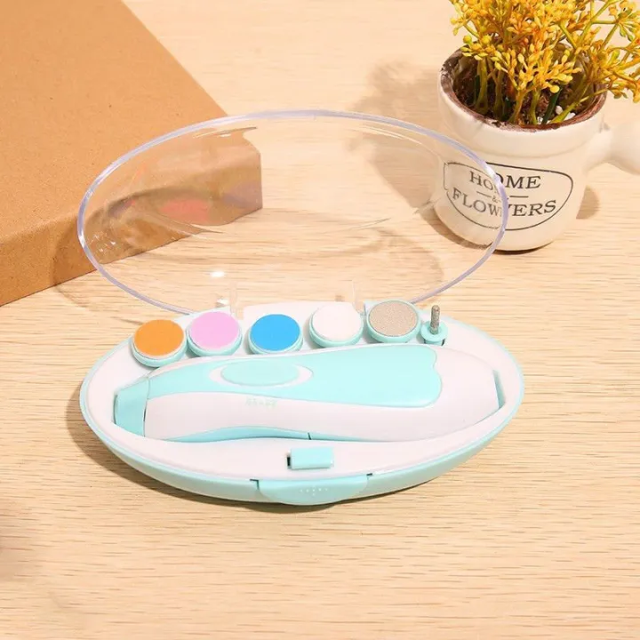Baby electric nail clipper nail cutter manicure & Pedicure 0m+ - Image 4