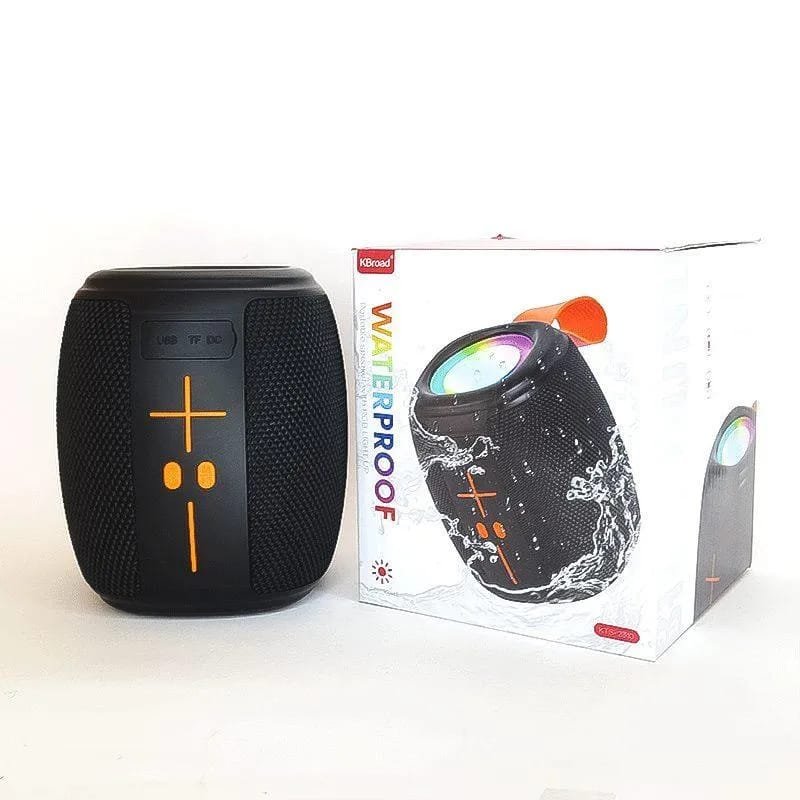 KTS-2310 Waterproof RGB Bluetooth Speaker – Portable Outdoor Wireless Speaker with Deep Bass &