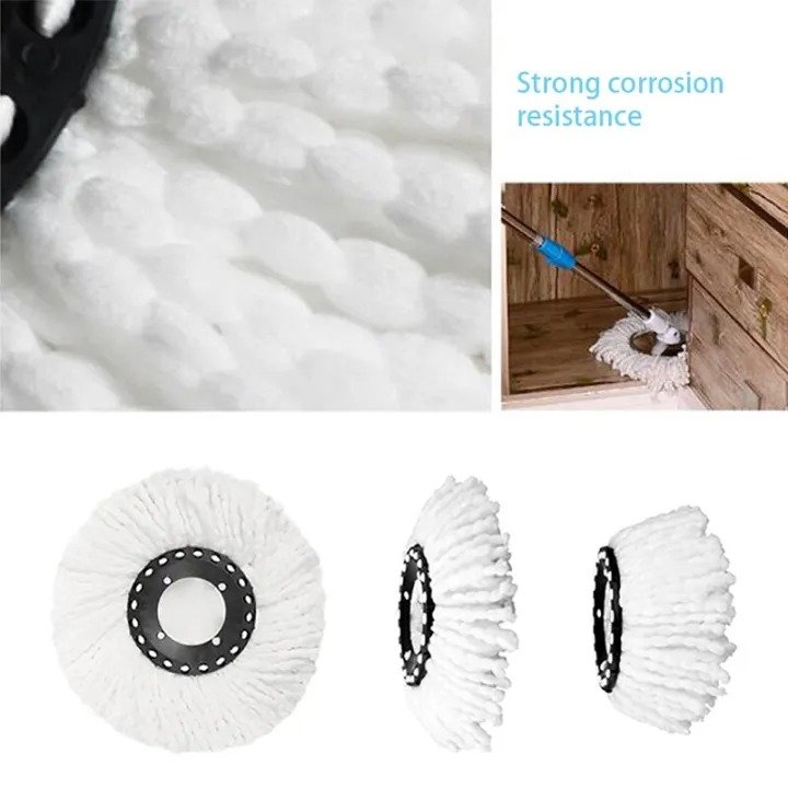 360° Rotating Head Mops with Bucket Mob Deep-cleaning magic mop-microfiber mop - Image 10