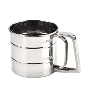 Stainless Steel Flour Sifter For Baking And Kitchen Use