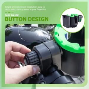 2-In-1 Universal Cup Phone Drinks Holder Bicycle Adjustable Cell Phone Holder Water Bottle