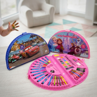 68 Pcs Colour Kit Painting Set Art Set For Kids With Crayons Water Colour Pens Oil Pastels And Art Accessories (Random Characters)