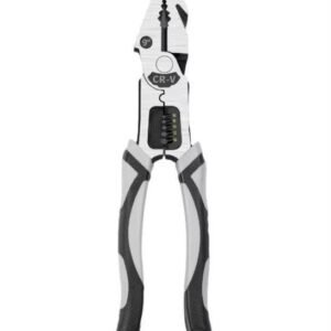 Heavy Duty 9 In 1 Multi Function Pliers Nail Pry Wire Stripper Cutter CR V Steel Professional