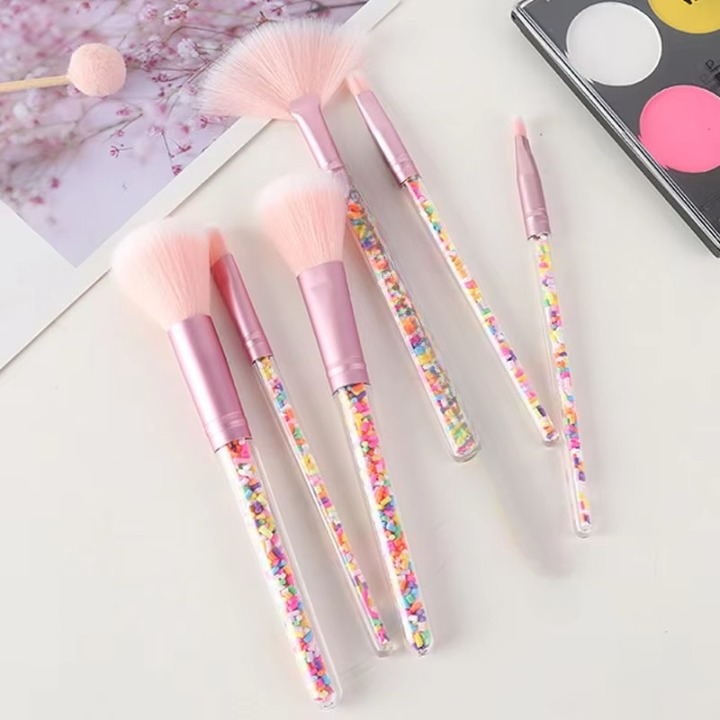 Sweet Beauty 07 PCs Makeup Brush Set (Random Color) - Image 6