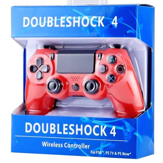 PS4 Wireless Controller Gamepad Doubleshock - Gaming Accessory Designed For Wireless Control And Daily Entertainment Routine - Red - Image 4