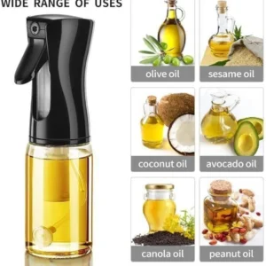 Oil Sprayer – Easy Refill BBQ Cooking Spray Bottle & Kitchen Dispenser