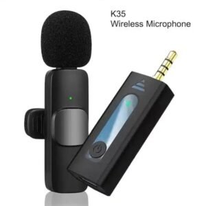 K35 High Quality Wireless Single Microphone For Mobile Phone And Camera