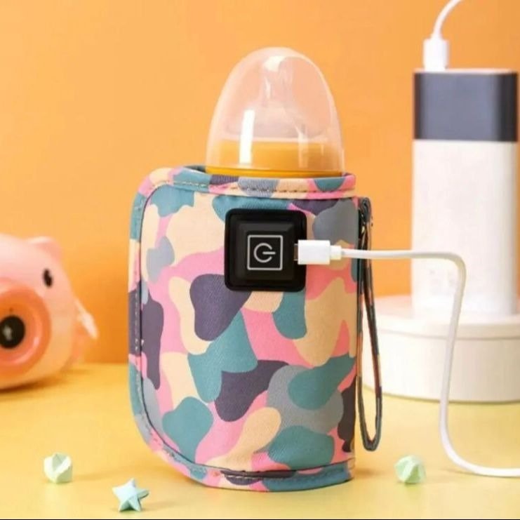 Portable USB Baby Bottle Warmer – Universal Insulated Milk Heater Sleeve for Travel and Home Use (Without Feeder) - Image 5
