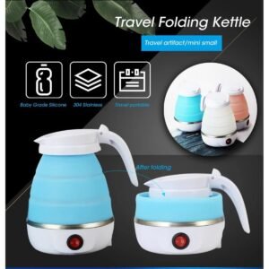 Foldable And Portable Teapot Water Heater Electric Kettle For Travel And Home Tea Pot Water (Random Color)
