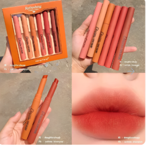 HengFang Matte Lipstick [6 Pcs Set]